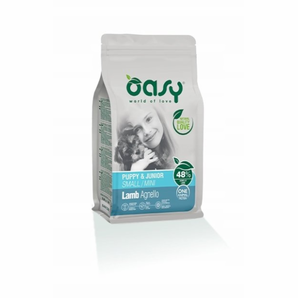 OASY One Animal Protein Puppy & Junior Small/Mini Lamb - ...