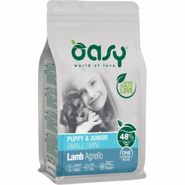 OASY One Animal Protein Puppy & Junior Small/Mini Lamb - ...