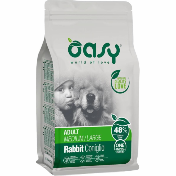 OASY One Animal Protein Adult Medium/Large Rabbit - suché...