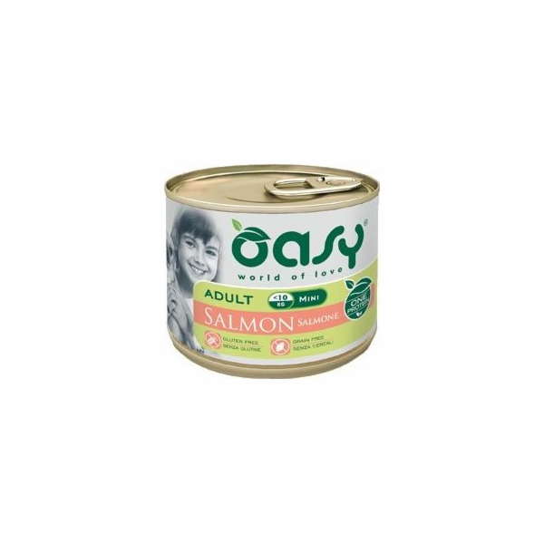 OASY One Protein Adult Small/Mini Salmon - vlhké krmivo p...