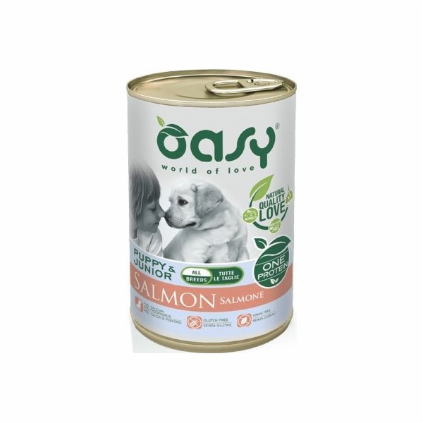 OASY One Protein Puppy & Junior Medium/Large Salmon - vlh...
