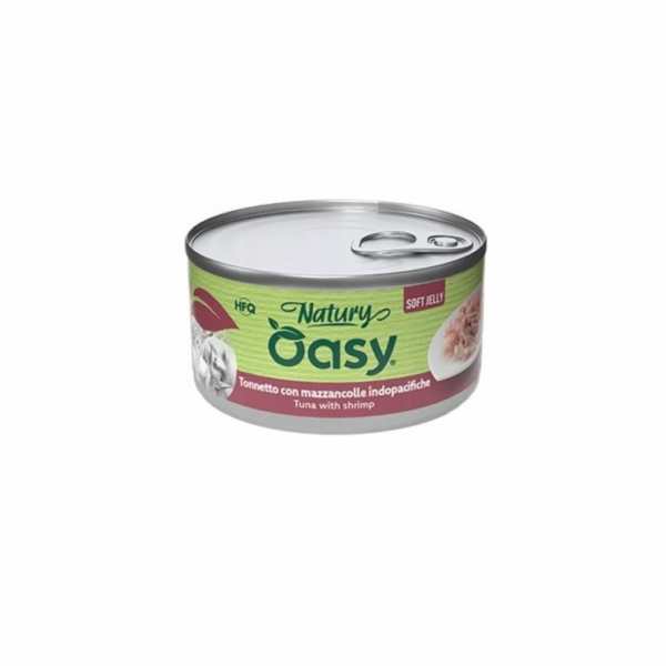 OASY Natury Soft Jelly Tuna with shrimp - mokré krmivo pr...