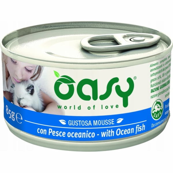 OASY Caprice Mousse Ocean Fish - mokré krmivo pro kočky -...