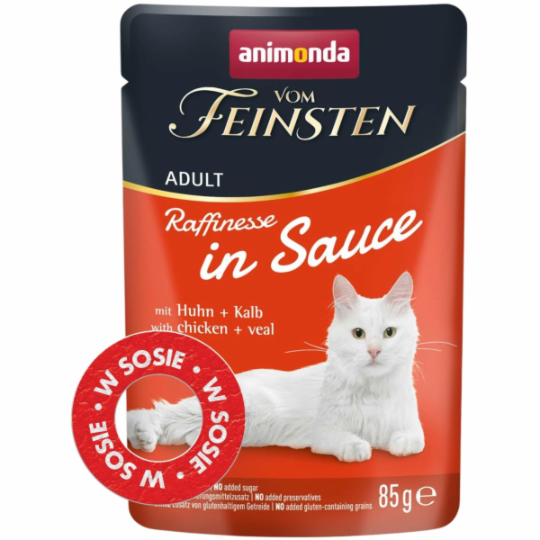 ANIMONDA Vom Feinsten Raffinesse in sauce Chicken with ve...
