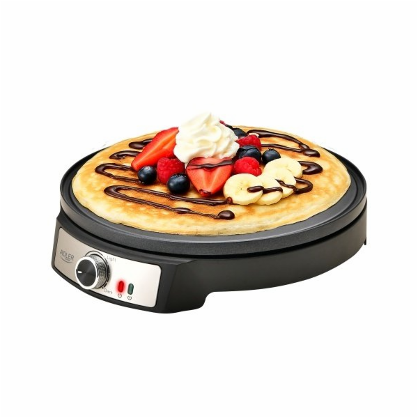 Adler AD 3093 Oboustranný elektrický palačinkovač 2 v 1 Č...