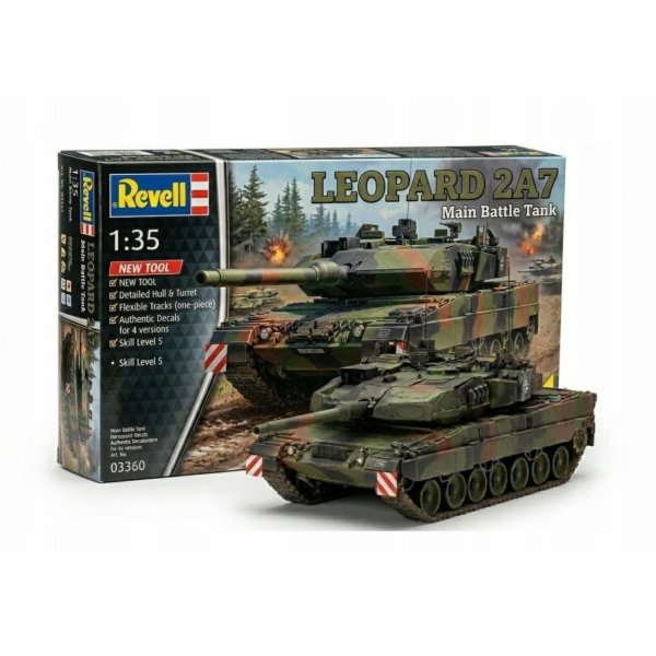 Revell Plastikový model Leoparda 2A7A1