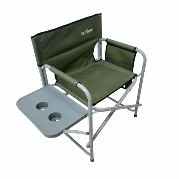 OUTLINER Turistická židle NHC8001, zelená/šedá