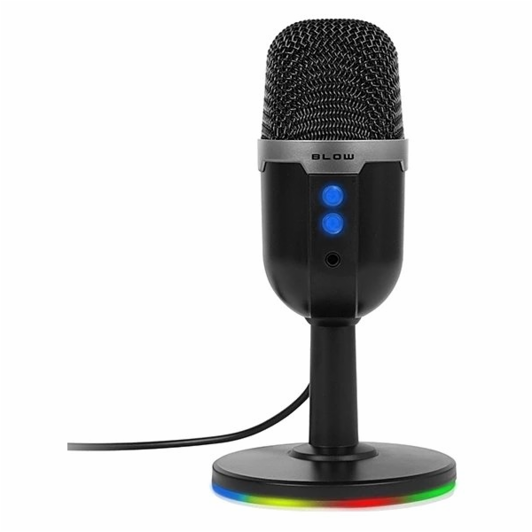 Studiový mikrofon se stojanem BLOW LED