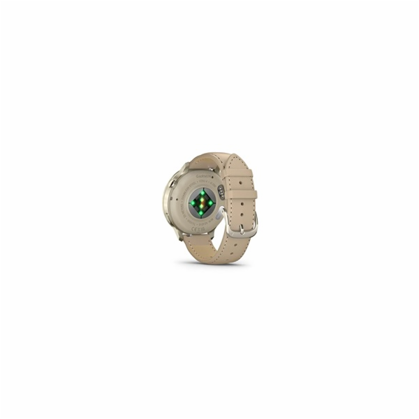 Garmin Venu 4 (41 mm) Zlaté / Bílý silikonový řemínek a L...