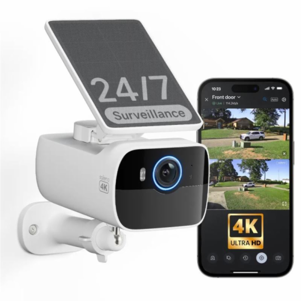 SAFEMO Bullet SolarCam SC1, Smart WiFi Kamera 4K+s