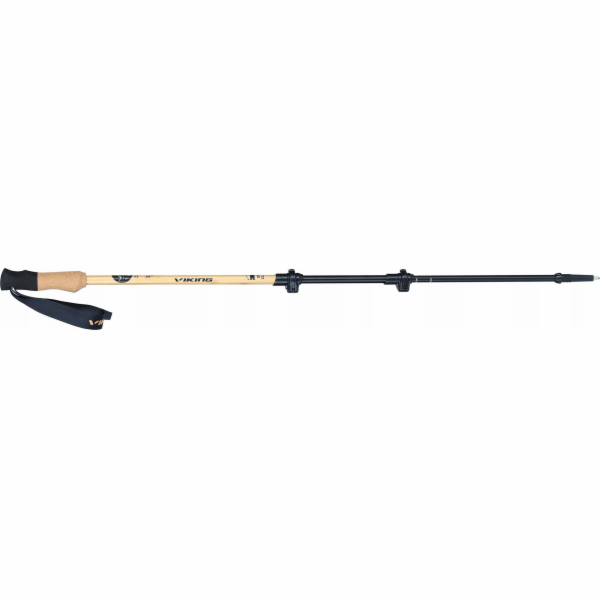 Viking Bamboo Pro Trekingové hole hnědé 65-135