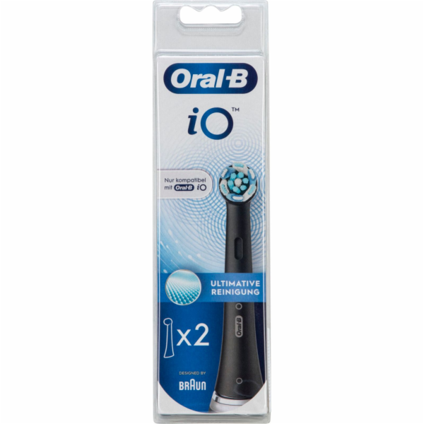 Oral-B iO Aufsteckbürsten  Ultimative Reinigung 2er schwarz