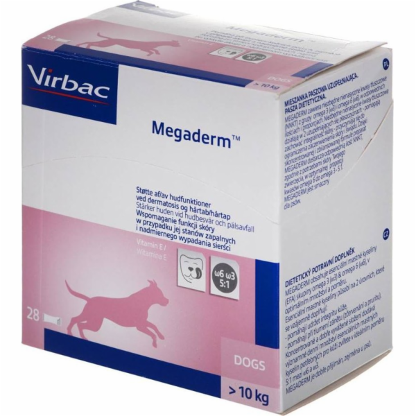 VIRBAC Megaderm mastné kyseliny posilující kůži a srst - ...