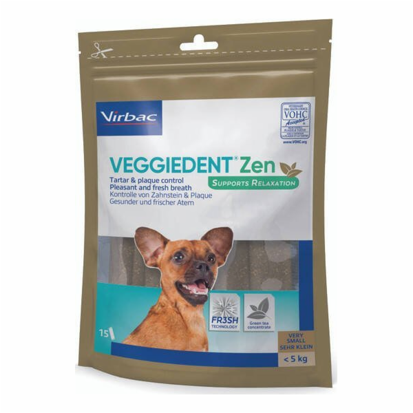 VIRBAC Veggiedent Zen XS - psí pamlsek - 114g