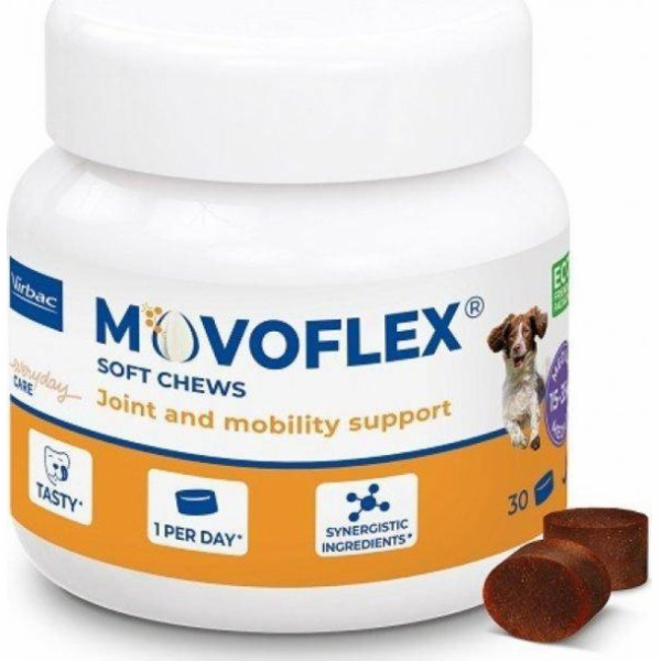 VIRBAC Movoflex M Joints - doplňky stravy pro psy - 30 ks