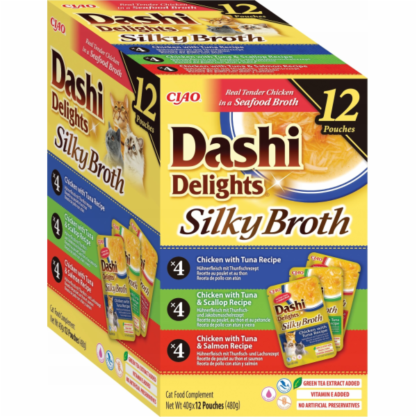 INABA Dashi Delights Silky Broth Chicken mix Box - mokré ...