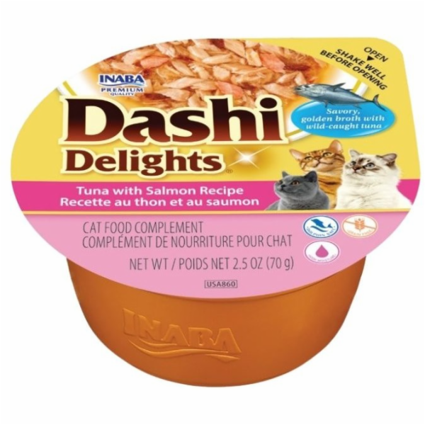 INABA Dashi Delights Tuna with salmon recipe - mokré krmi...