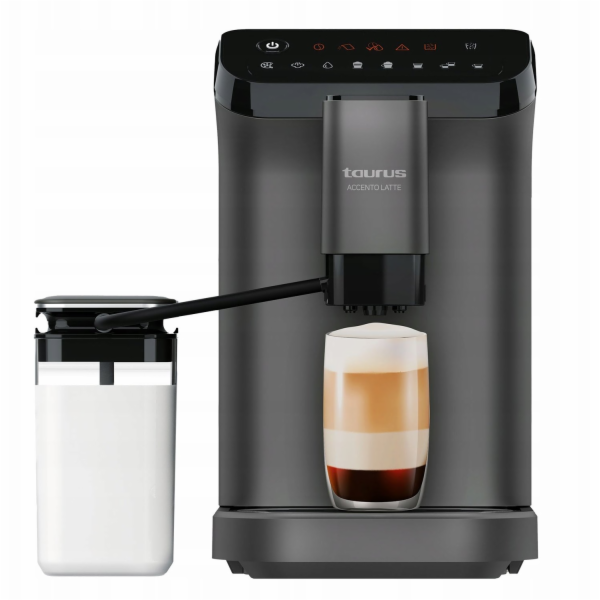 Varná konvice Taurus Accento Latte; 20 barů, bílá, Coffee