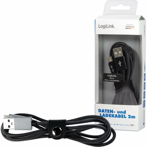 LogiLink Kabel USB 2.0 A samec na Micro-B samec, délka 2 ...