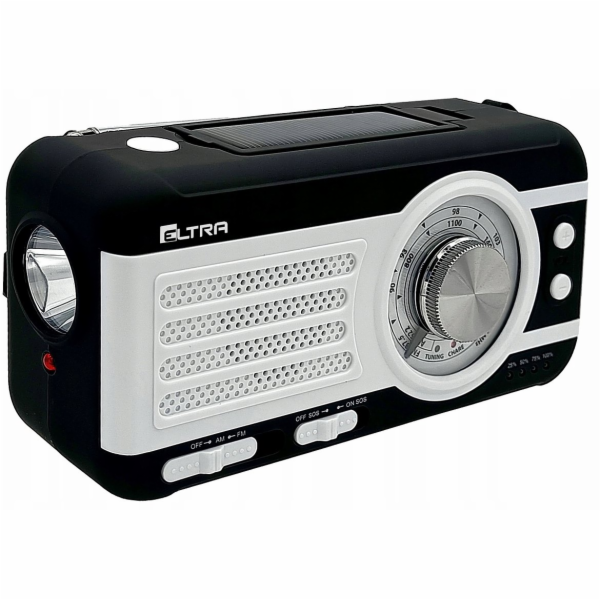 Eltra Radio Safari ELTRA tourist s klikou a fotovoltaický...