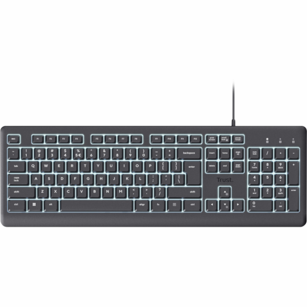 Trust Primo Beleuchtete klávesnice Domov/kancelář USB QWE...