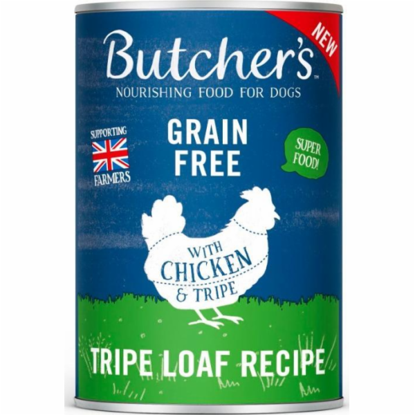 BUTCHER S Original Tripe Chicken and Rumen Pate - vlhké k...