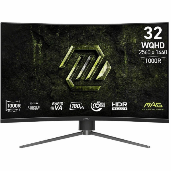 MSI Monitor MAG 325CQPF E18 31,5/LED/WQHD/LED/zakřivený/1...