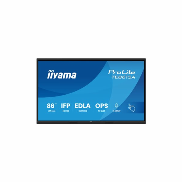 iiyama ProLite TE8615A-B2AG - 86" Trída úhloprícky (85.6"...