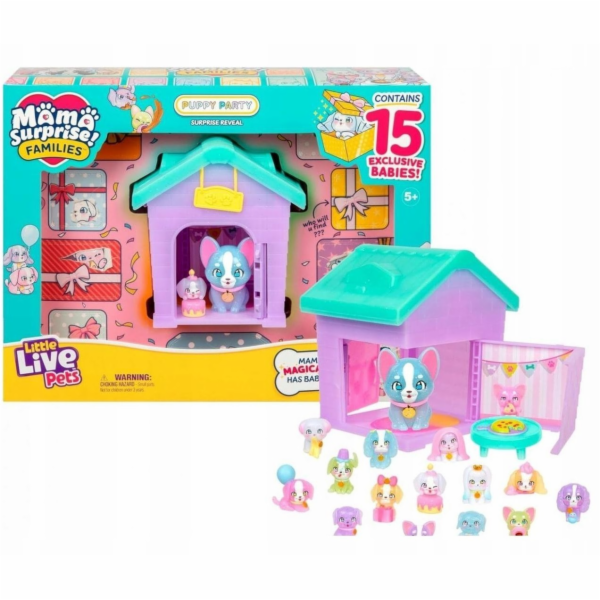 Cobi Little Live Pets - Sada figurek pro rodiny s dětmi M...