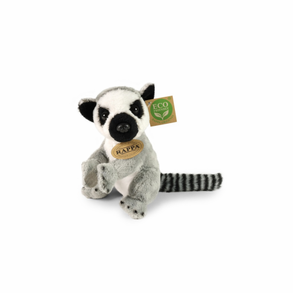 Rappa Plyšový lemur sedící 15 cm ECO-FRIENDLY