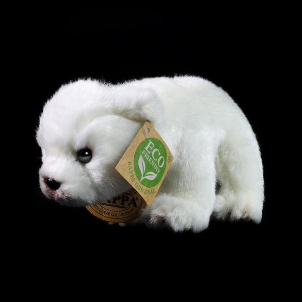 Rappa Plyšový medvěd lední stojící 19 cm ECO-FRIENDLY