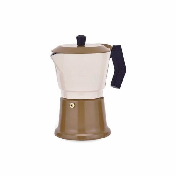 Hliníková moka konvička MR-1657-6-BEIGE MAESTRO