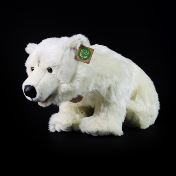 Rappa Plyšový mědvěd lední 47 cm ECO-FRIENDLY