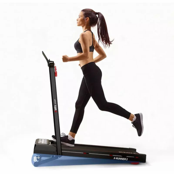 SKLÁDACÍ ELEKTRICKÝ BĚŽECKÝ PÁS 2 v 1 PRO DOMÁCNOST