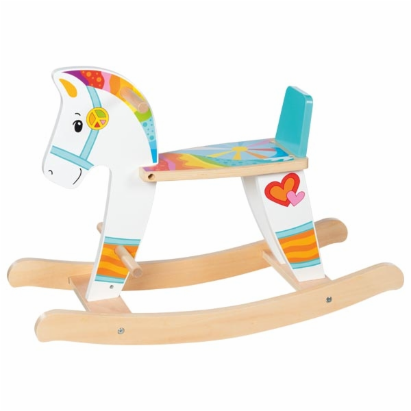 Goki Dřevěný houpací kůň Sunny
