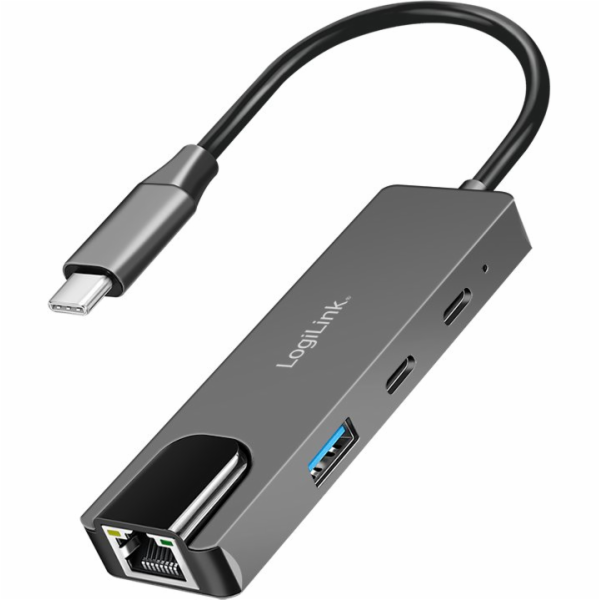 LogiLink Rozbočovač USB 3.2 Gen 1.3 s 2,5G gigabitovým et...