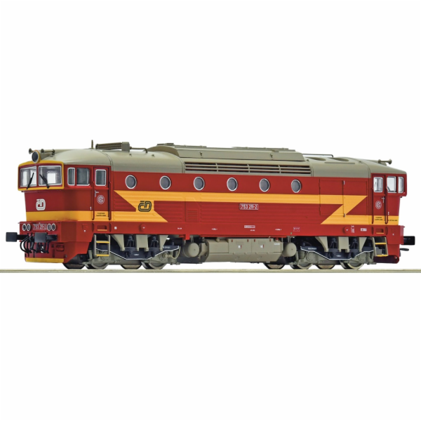 Roco Dieselová lokomotiva 753 211-2 ČD Brejlovec - 7300088
