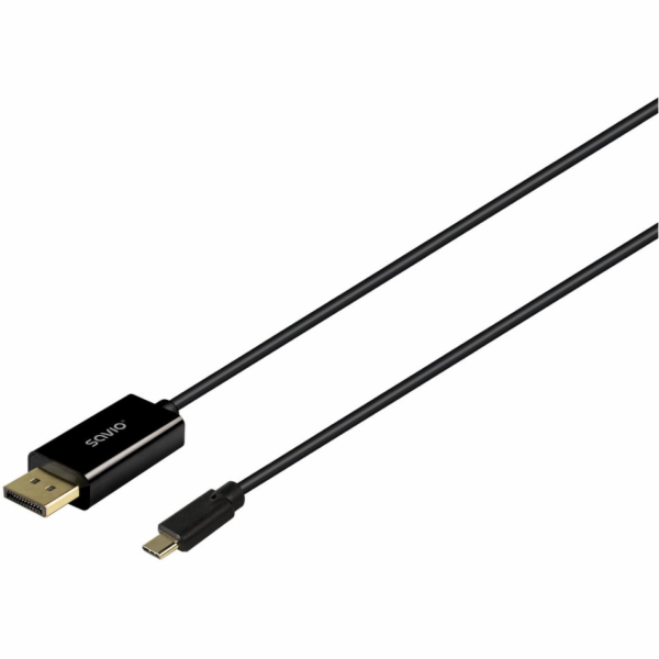 Savio CL-207 USB kabel 2 m USB C Černá