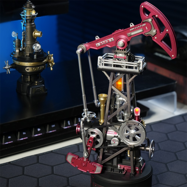 RoboTime 3D mechanická skládačka Ropné čerpadlo