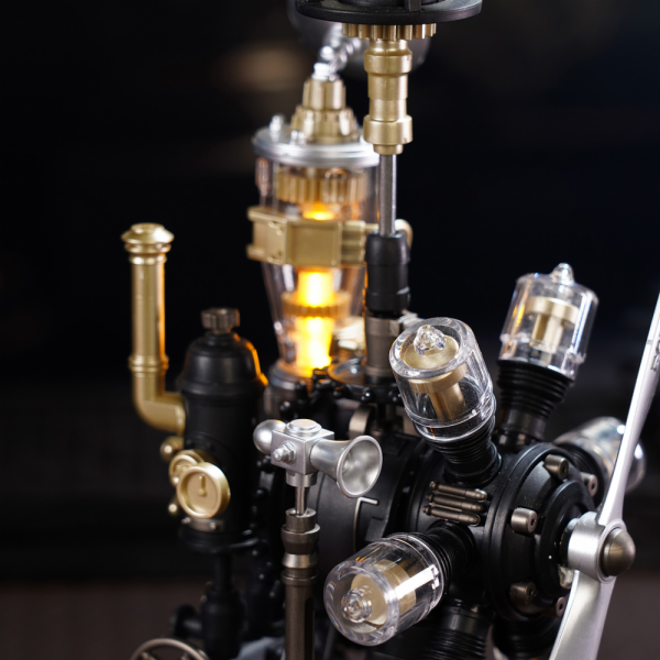 RoboTime 3D mechanická skládačka Da Vinciho vrtulník