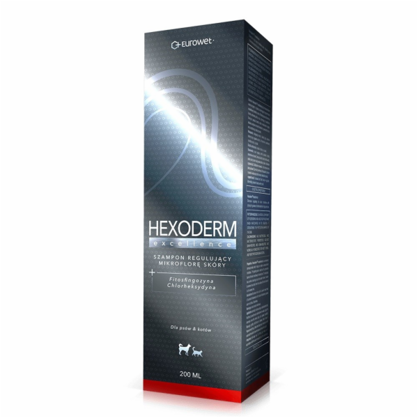 EUROWET Hexoderm Excellence - šampon pro psy a kočky - 20...