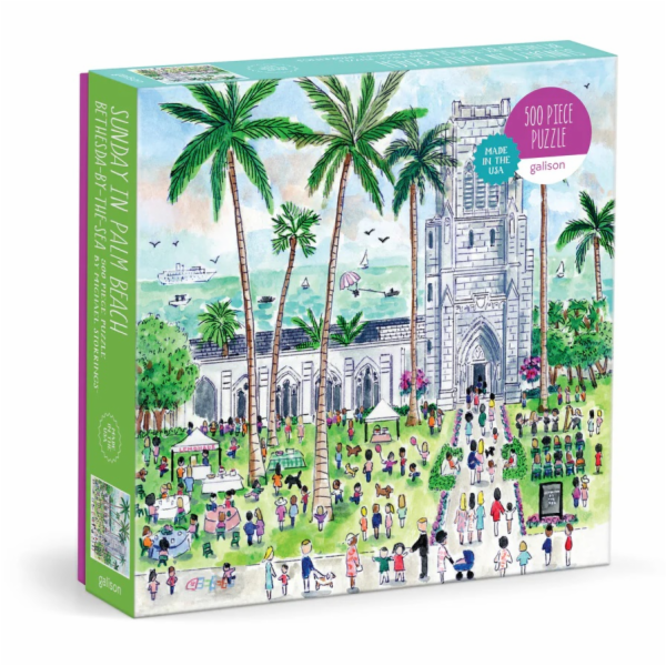 Galison Puzzle Michael Storrings Neděle v Palm Beach 500 ...