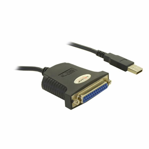 DeLOCK USB 1.1 adaptérový kabel, USB-A samec > paralelní ...