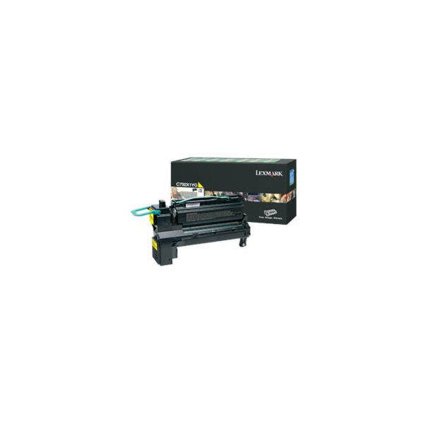 TONER LEXMARK C792 Yellow Extra High Yield Return Program...
