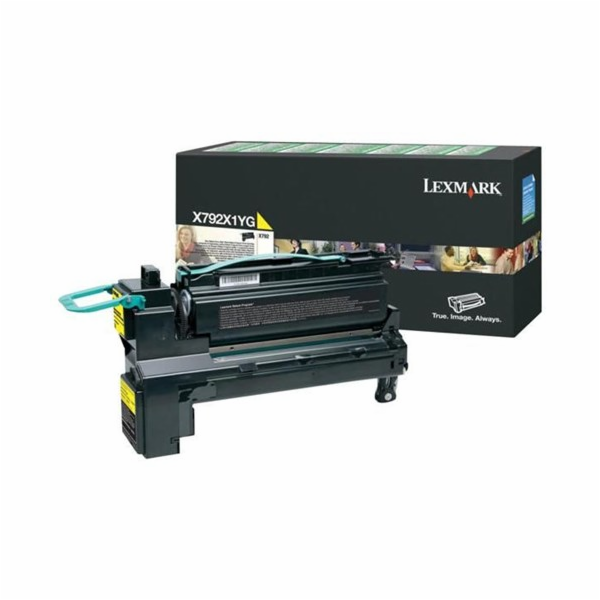 TONER Lexmark X792 Yellow Extra High Yield Return Program...