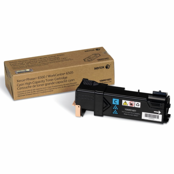 Xerox 6500/6505 Toner Cartridge Cyan (2500 pages)