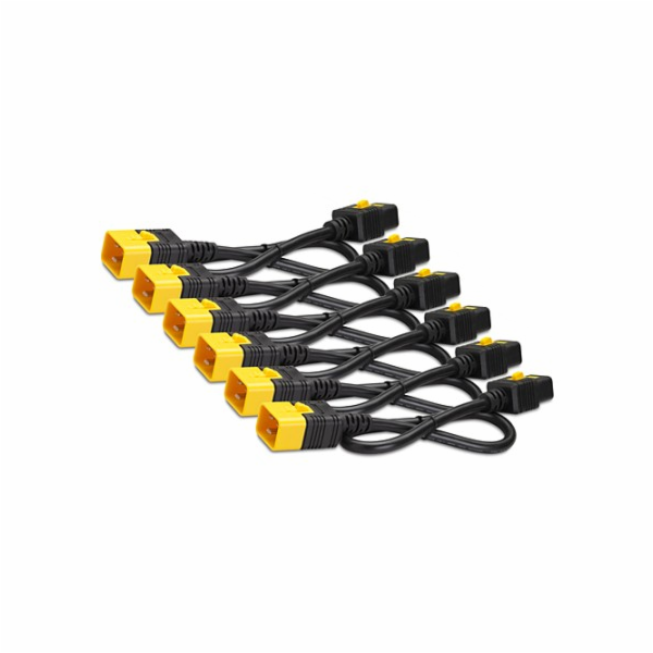 Power Cord Kit (6 ea), Locking, C19 to C20, 1.8m