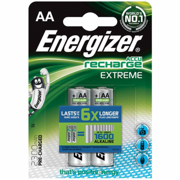 Baterie Energizer NiMH EXT 2300 mAh 2xAA 