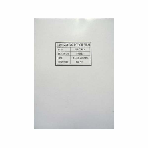 Eurosupplies Laminovací fólie lesklé 100ks A4, 80mic