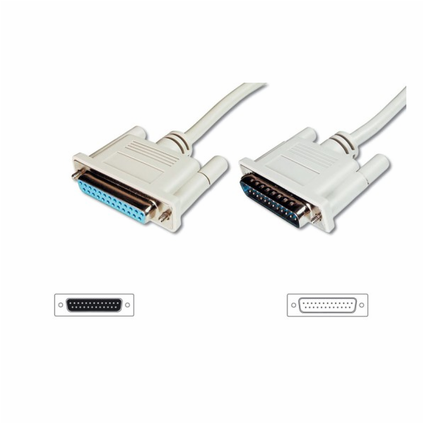 Digitus Prodlužovací kabel datového přenosu, sériový/para...